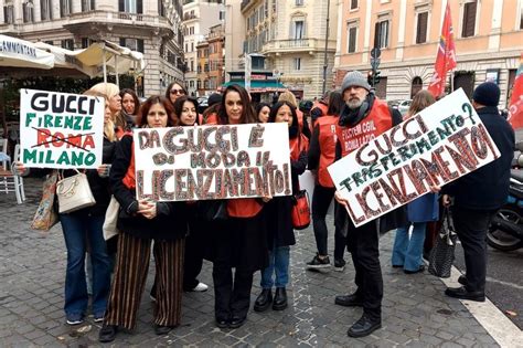 sciopero dipendenti gucci|Gucci chiude a Roma e si trasferisce a Milano, oggi lo sciopero: .